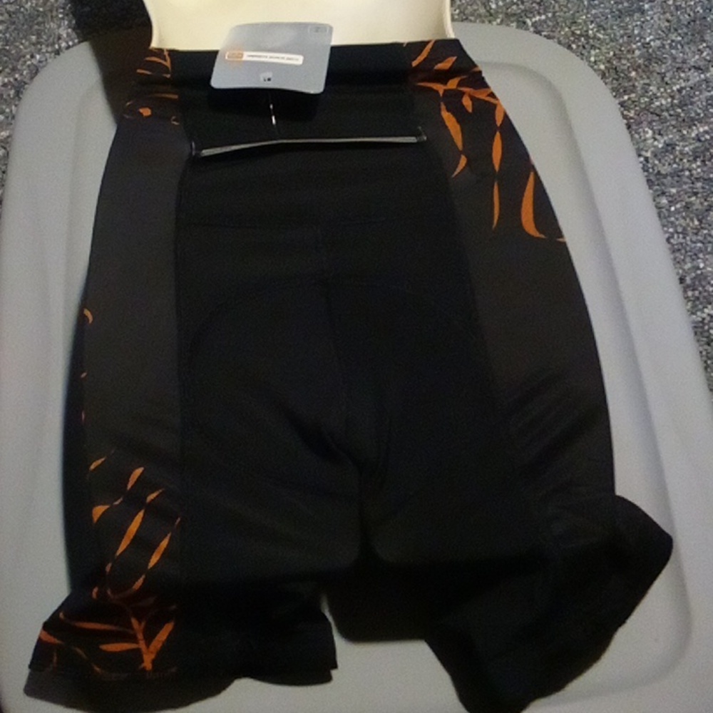 Cannondale Old Stock Ladies Padded Biking Shorts Size Petite Cycling Sports